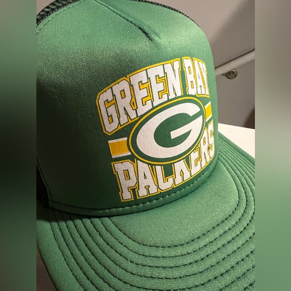 New Era Green Bay Packers Trucker Hat - Picture 3 of 5
